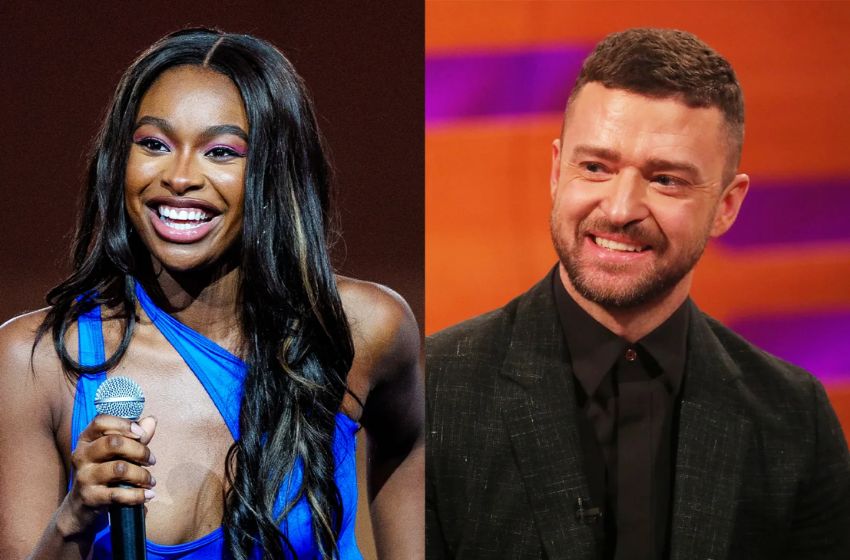 Justin Timberlake and Coco Jones