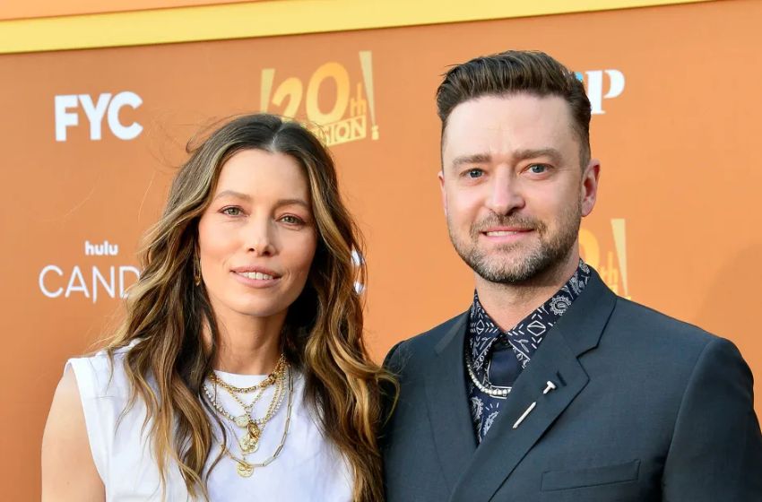 Justin Timberlake and Jessica Biel